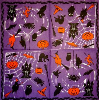 029 Halloween - 3-lagig (orange) - Ihr